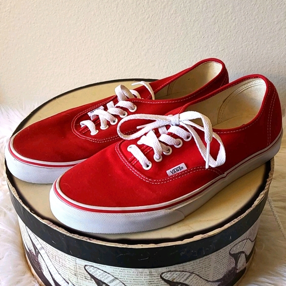 Vans Other - Red Vans Sneakers